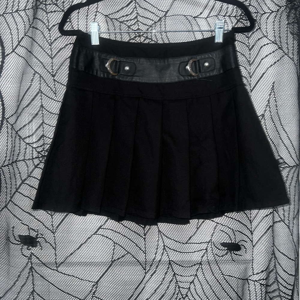 Royal Bones Pleated Skirt